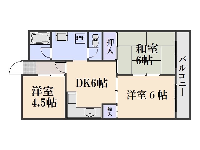 ラピーヌ円山 間取り