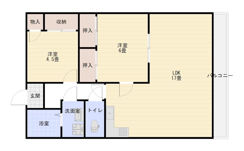 アローマファースト 間取り